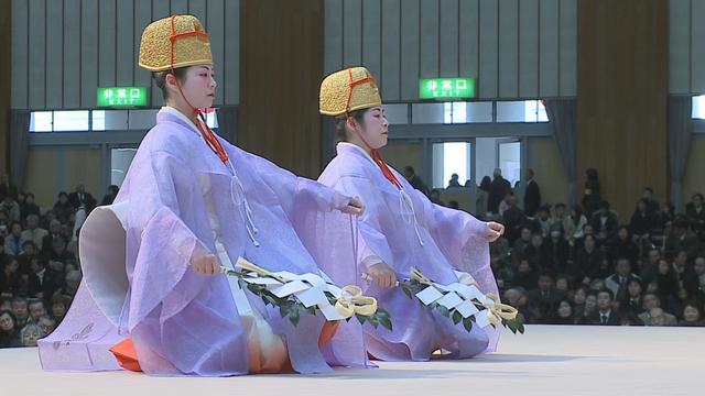 12月12日　布教功労者報徳祭　吉備舞