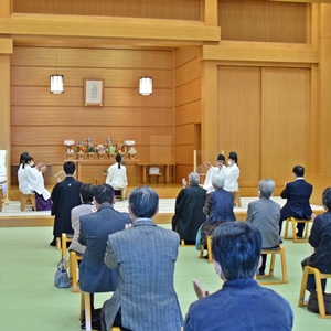11月10日本部広前月例祭の参拝について